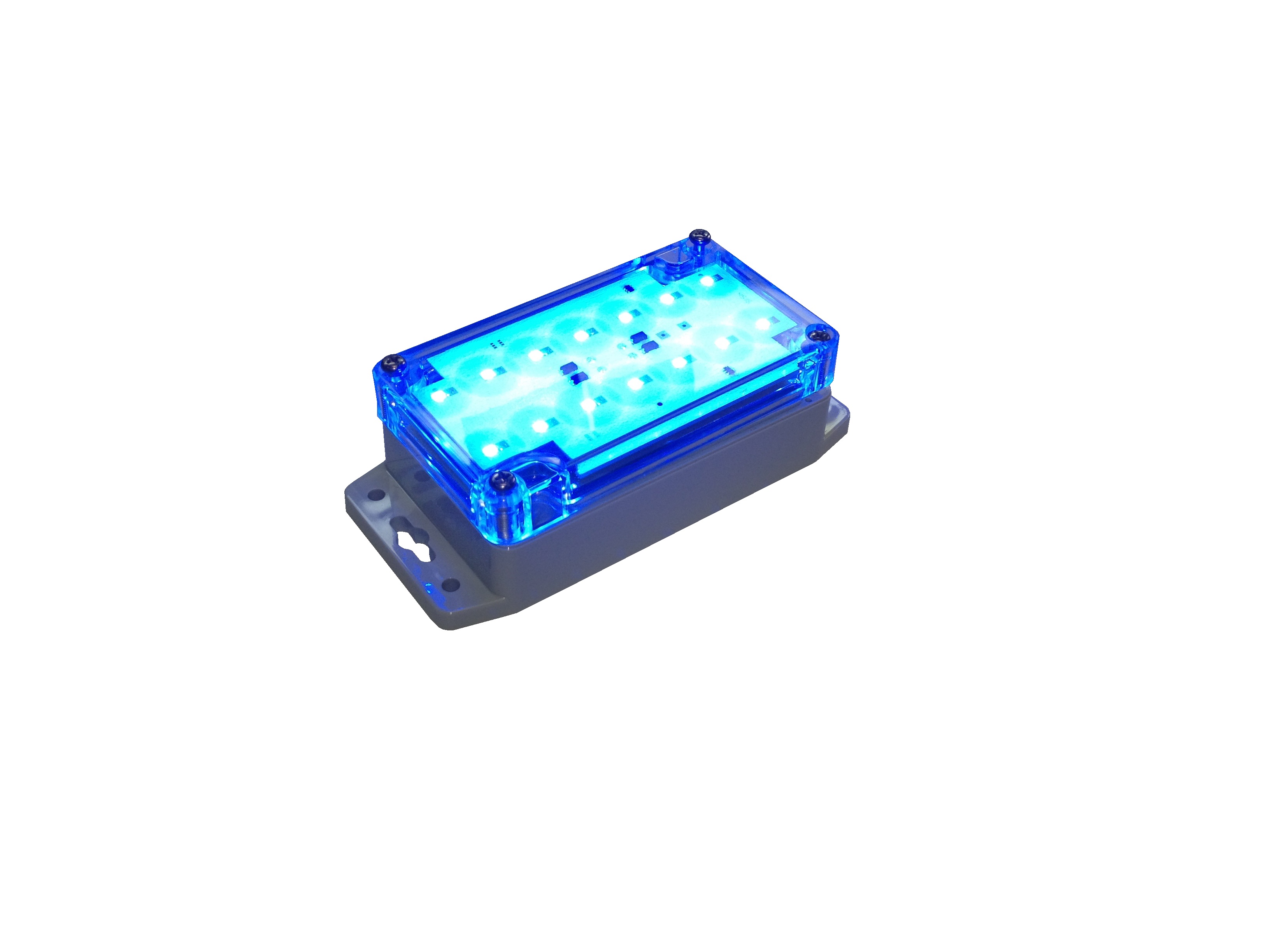 Светодиодный синий светильник светомаскировочный 24 вольта , фото 1